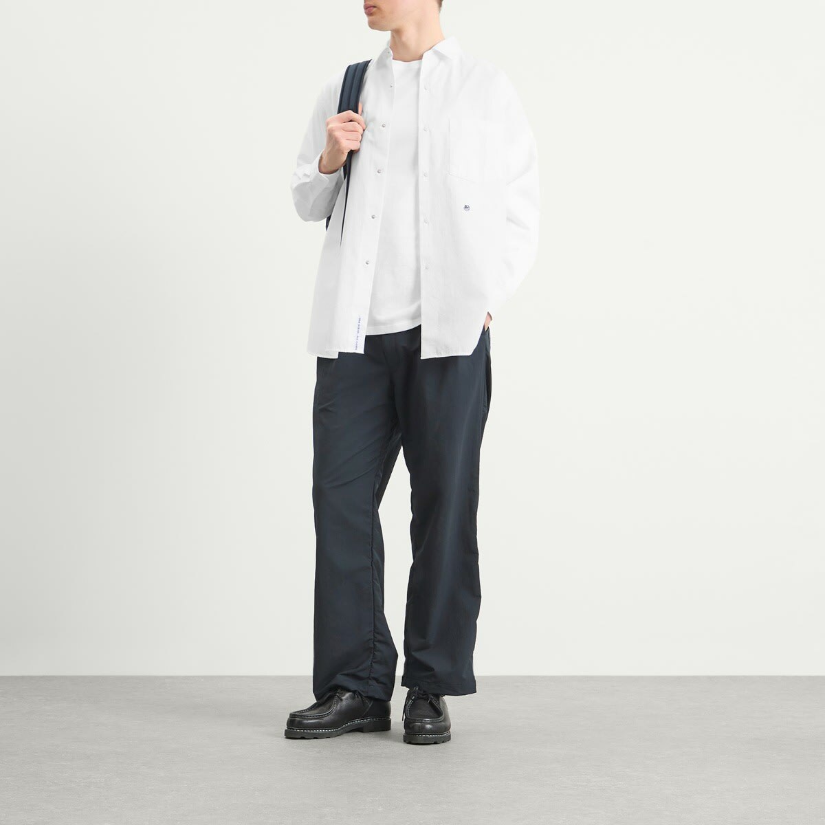 Nanamica Men's ALPHADRY Club Trousers in Dark Navy Nanamica
