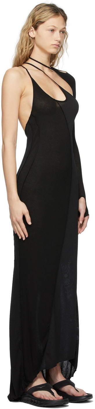 Hyein Seo Black Single-Sleeve Dress