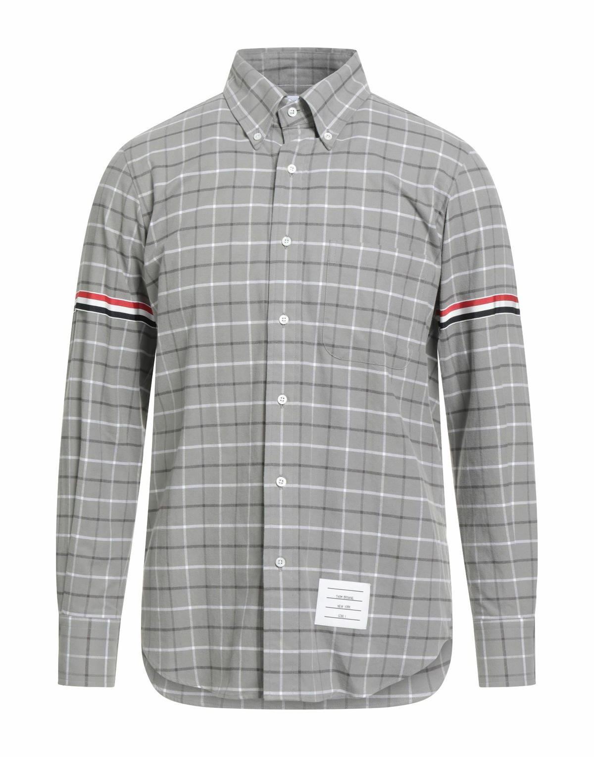 Thom Browne Mens Shirt in Grey