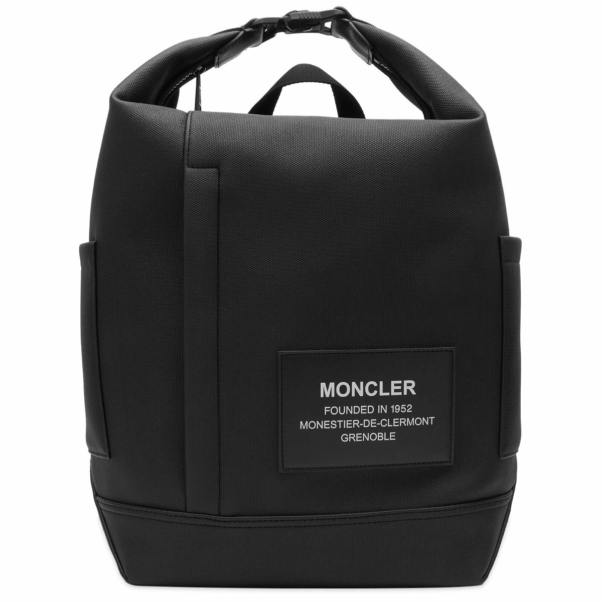 Photo: Moncler Men's Nakoa Canvas Backpack in Black