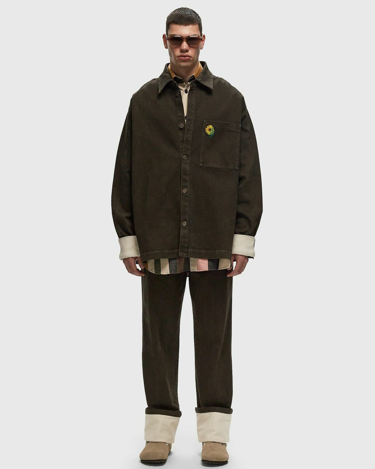 JW anderson Contrast Turn-Up ジーンズ JW anderson Contrast Turn-Up ジーンズ