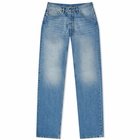 Maison Margiela Men's Regular Fit Jeans in Light Wash