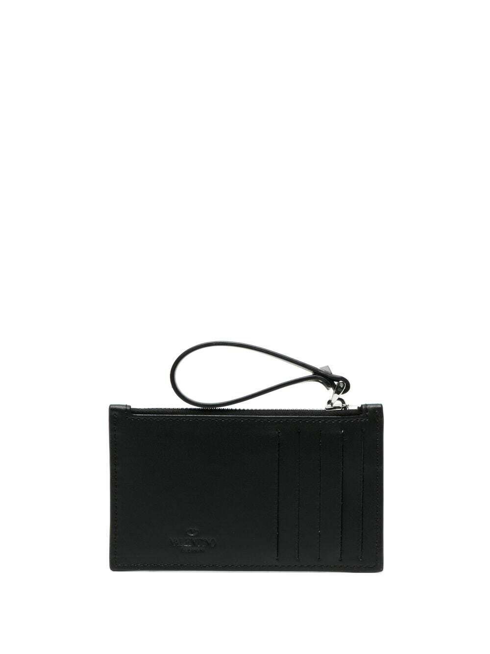 Valentino Garavani VLOGO - Credit card holder for Man - Black -  3Y2P0T83WAW0NO