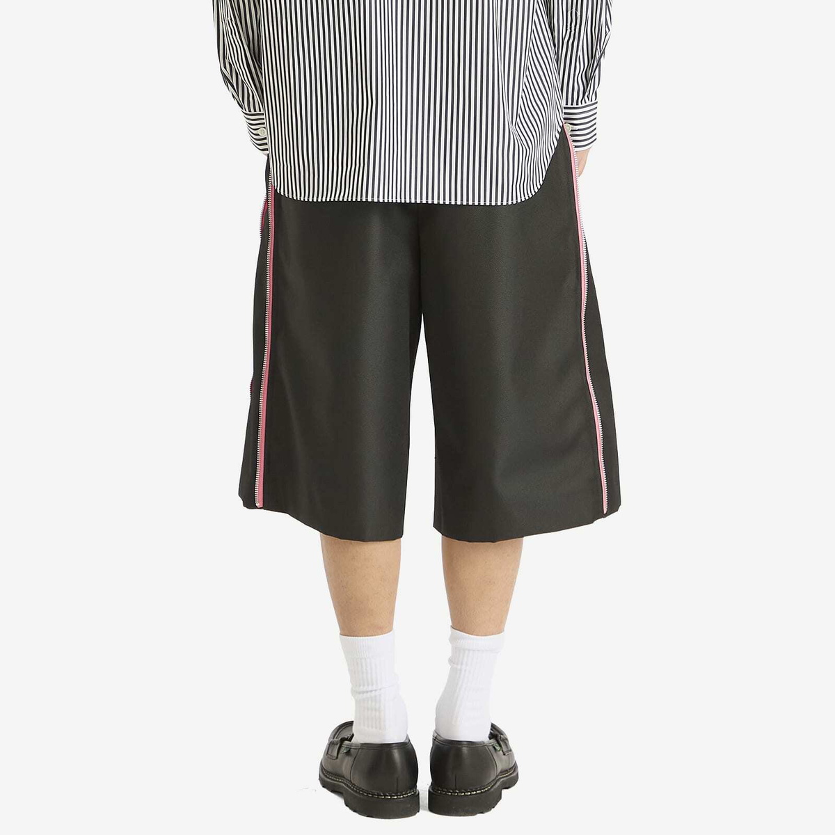 Comme des Garçons Homme Plus Men's Zip Shorts in Black