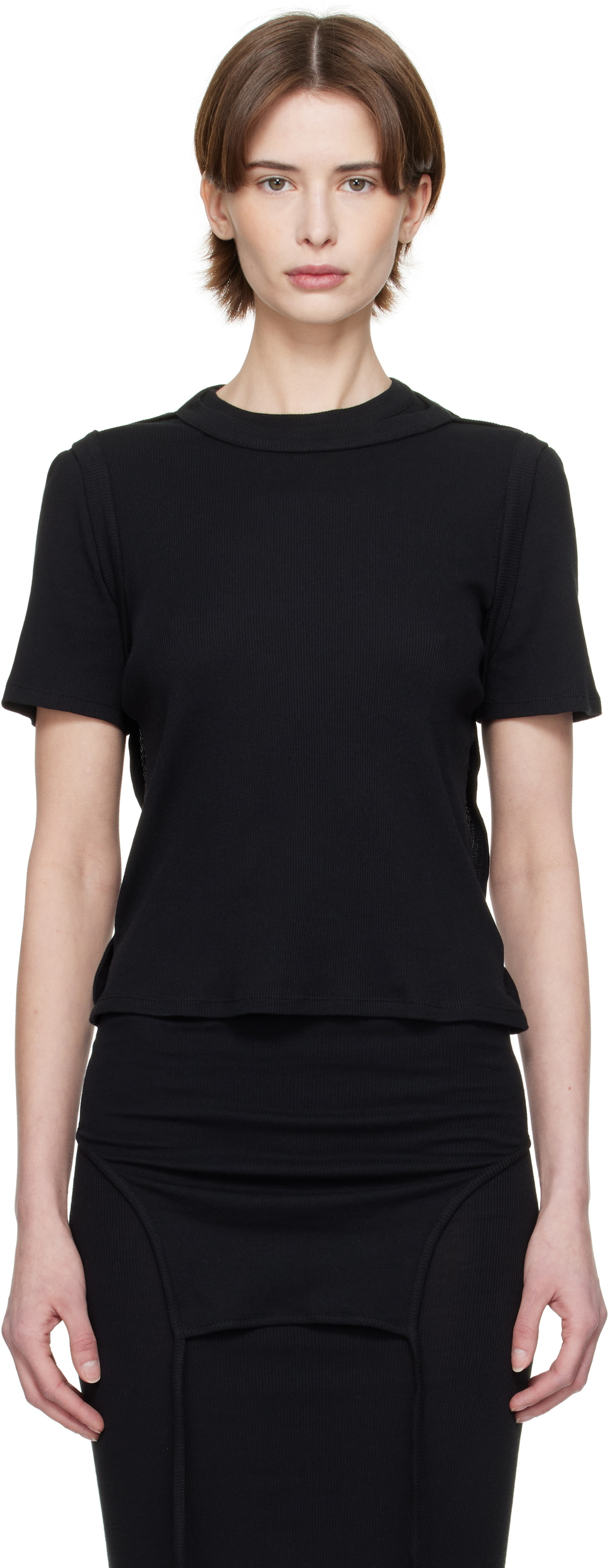 【関税込み】Eckhaus Latta ブラック Flip Tシャツ Eckhaus Latta Green Sport T-Shirt Eckhaus Latta