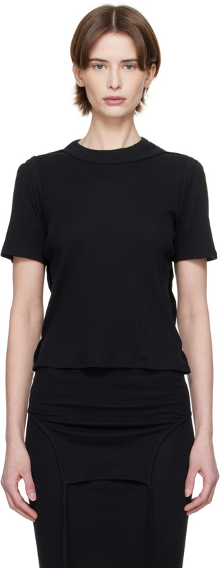 Photo: Eckhaus Latta Black Flip T-shirt