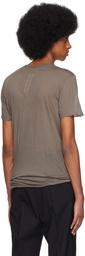 Rick Owens Gray Basic T-Shirt