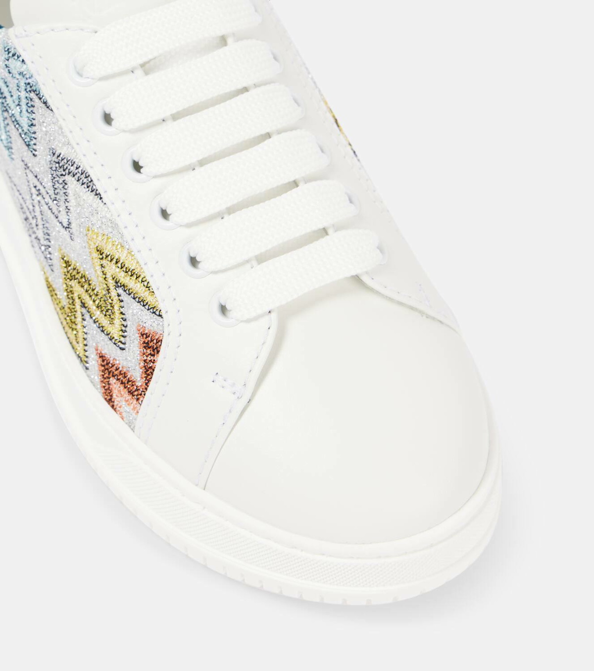 Missoni Zigzag leather sneakers Missoni