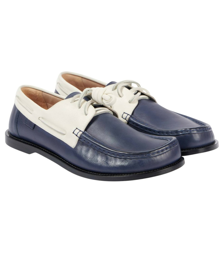 Photo: Loewe Campo leather boat shoes
