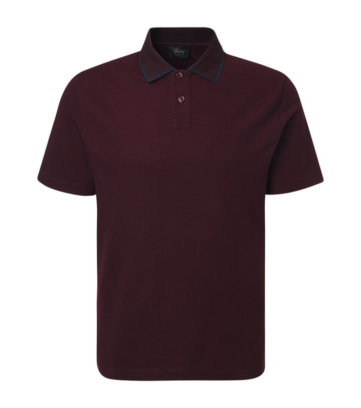 Photo: Brioni Cotton piqué polo shirt