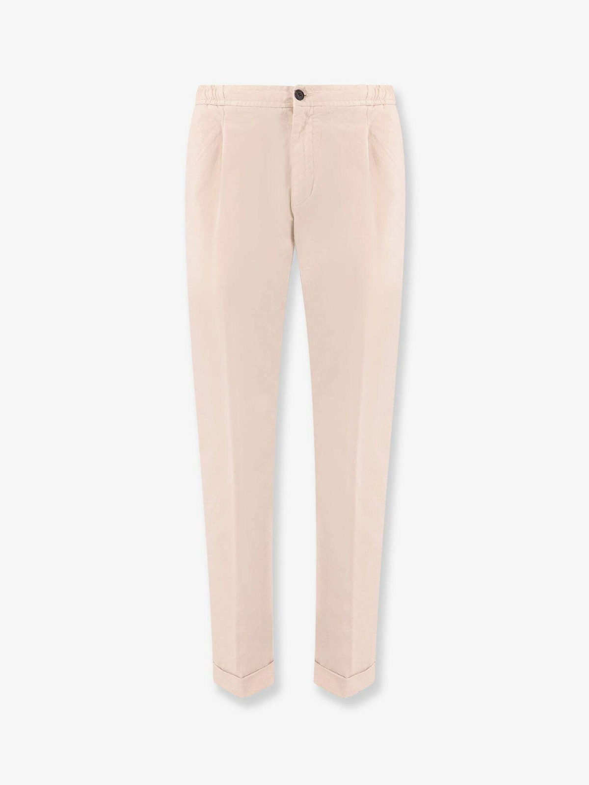 Nugnes 1920 Beige Trouser Mens Pant