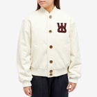 Wales Bonner Women's Sorbonne 56 Varsity Jacket in Ivory