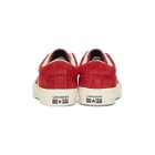 Converse Red One Star Academy Sneakers
