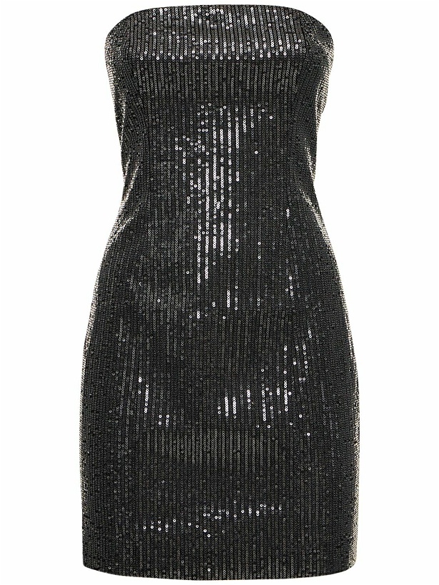 Photo: ROTATE - Sequined Twill Mini Dress