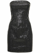 ROTATE - Sequined Twill Mini Dress