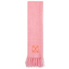 Off-White Women's Mohair Scarf in Pink 