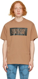 Versace Jeans Couture Tan Cotton T-Shirt
