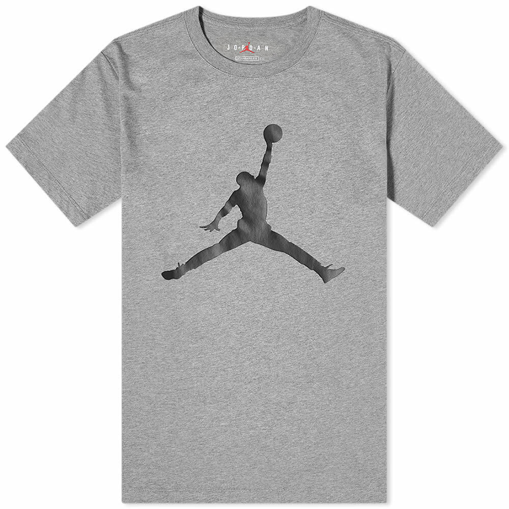 ★Nike★ Jordan Jumpman Short Sleeve T-Shirt M Carbon Heathe Jordan Baby Boys Jumbo Jump Man 2 Piece T Shirt And Short