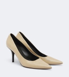 The Row Rita leather pumps