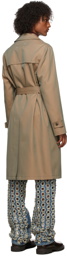 Maison Margiela Taupe 'Memory Of' Trench Coat