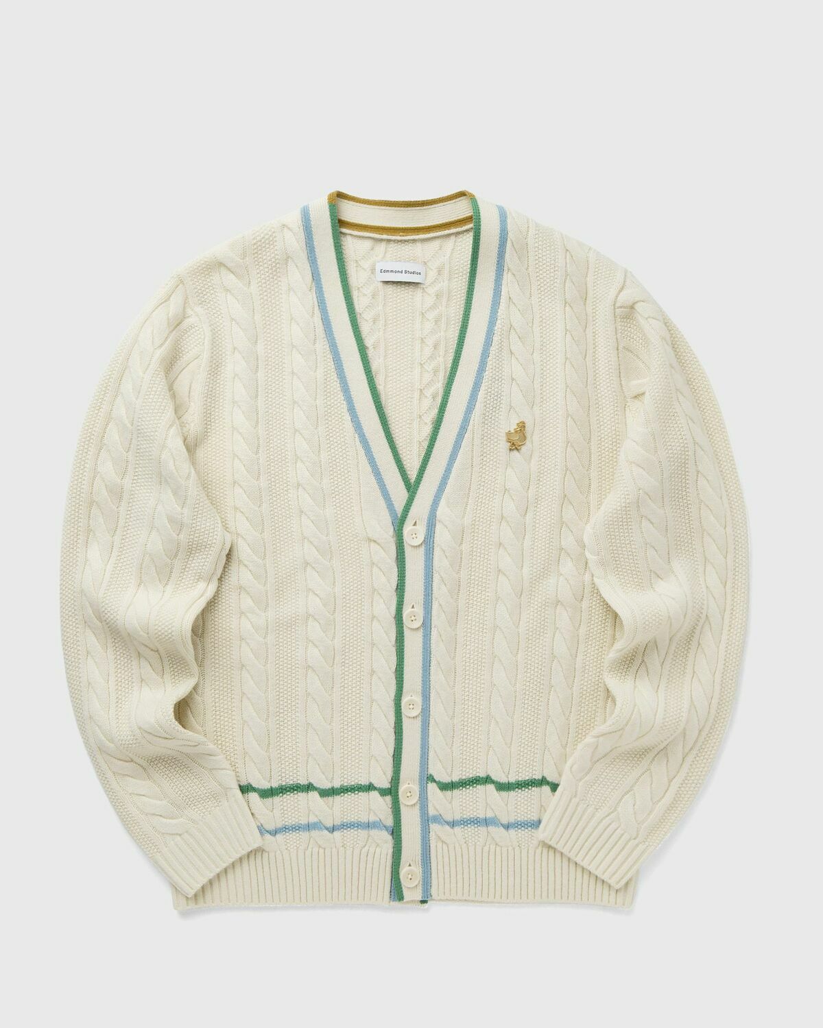Edmmond Studios 10 YEARS CARDIGAN White Mens Zippers & Cardigan