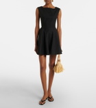 Dôen Riviette cotton poplin minidress