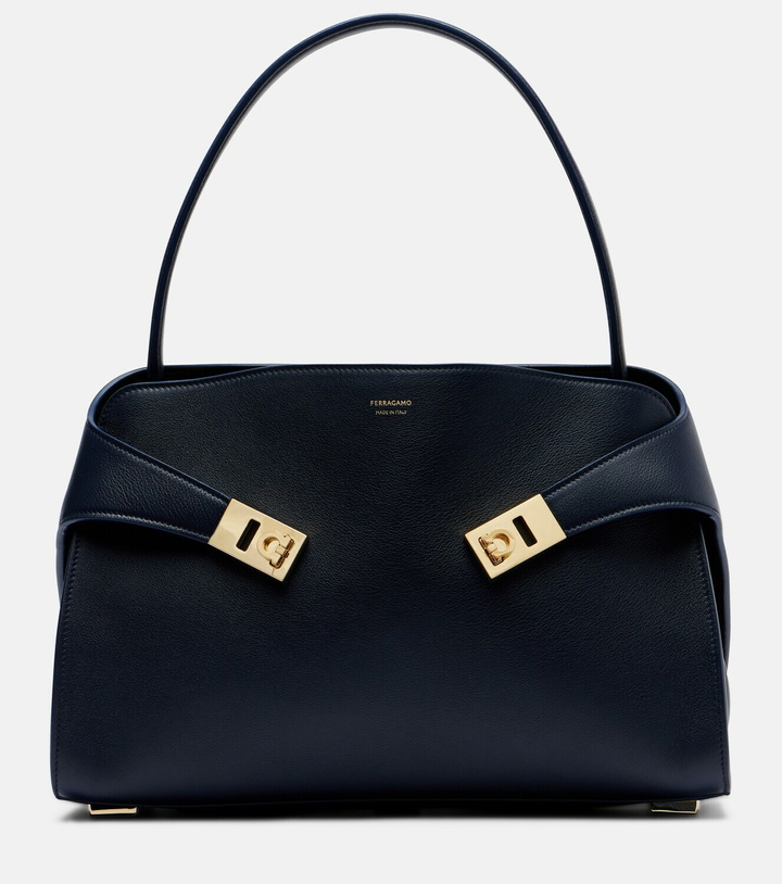 Photo: Ferragamo Hug Small leather shoulder bag
