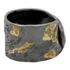 Chin Teo Silver and Gold Stigma Ring