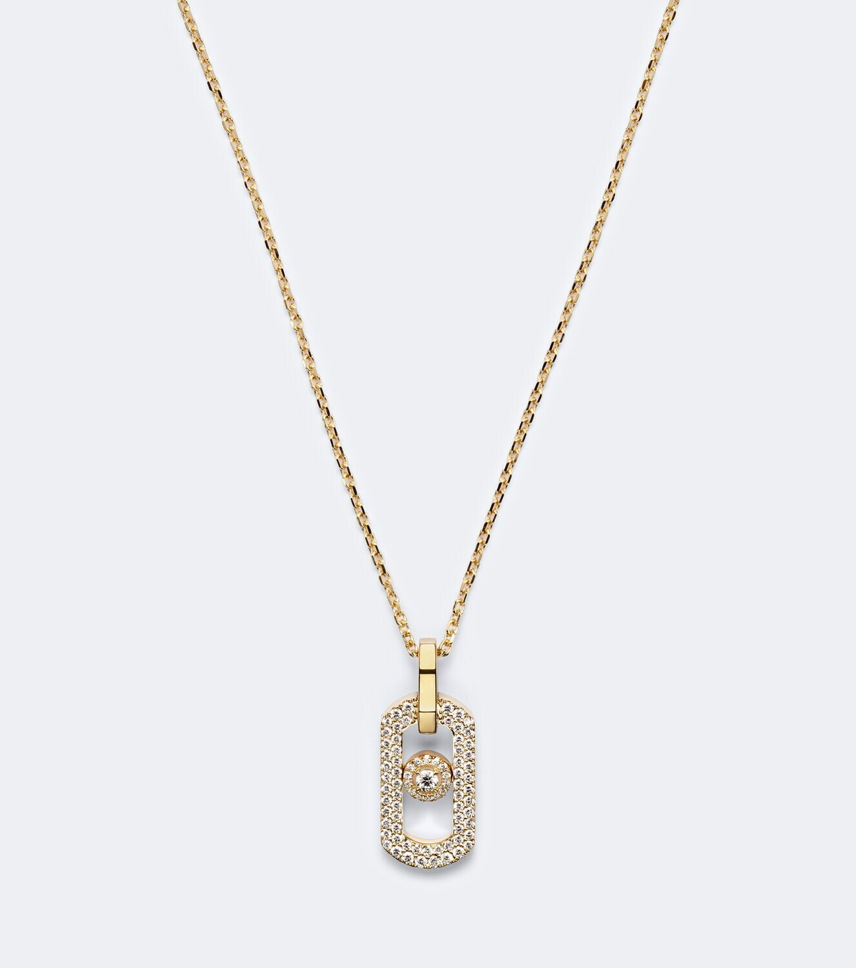 Messika So Move 18kt gold necklace with diamonds