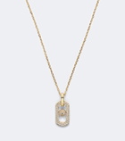 Messika So Move 18kt gold necklace with diamonds