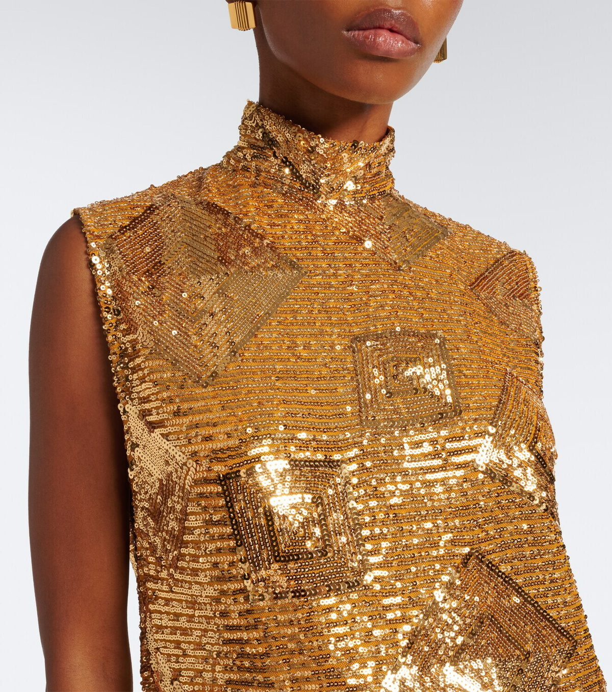 Taller Marmo Miami sequined gown