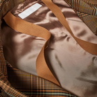 Helmut Lang Plaid Car Coat