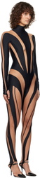 Mugler Black Iconic Jumpsuit