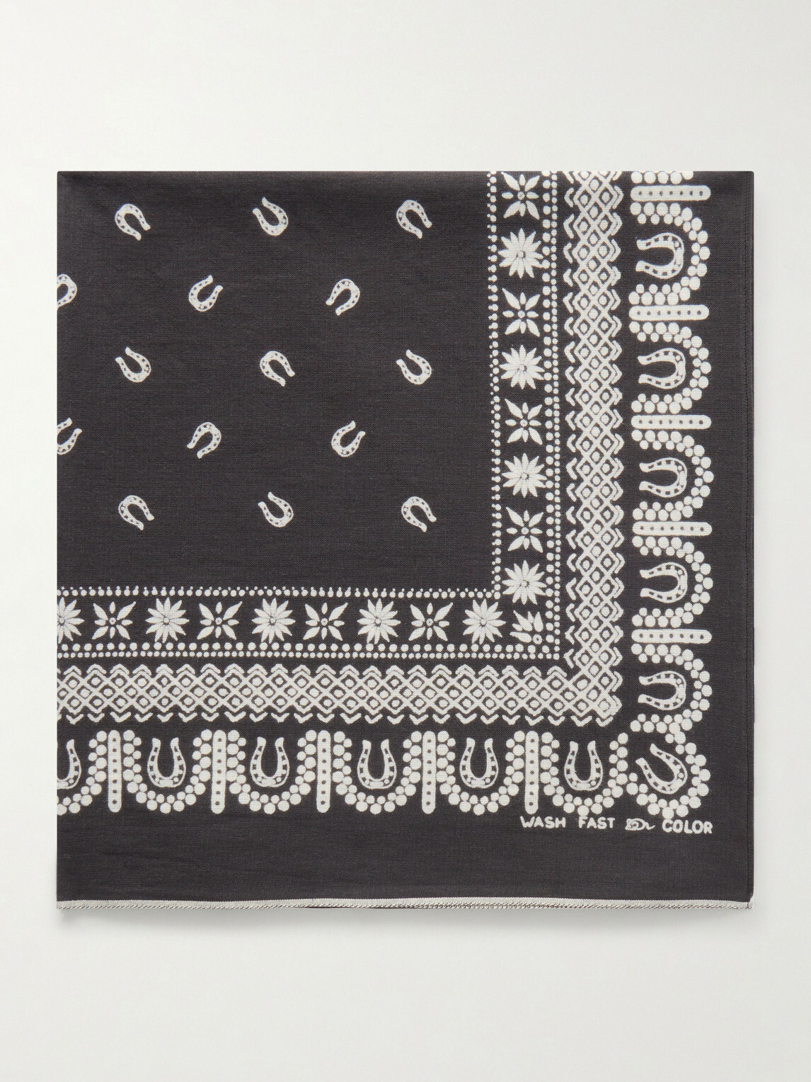 KAPITAL - Fastcolor Selvedge Printed Cotton Scarf