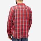 Corridor Men's Hudson Plaid Shirt in Red