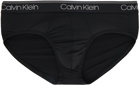 Calvin Klein Underwear Three-Pack Black Briefs