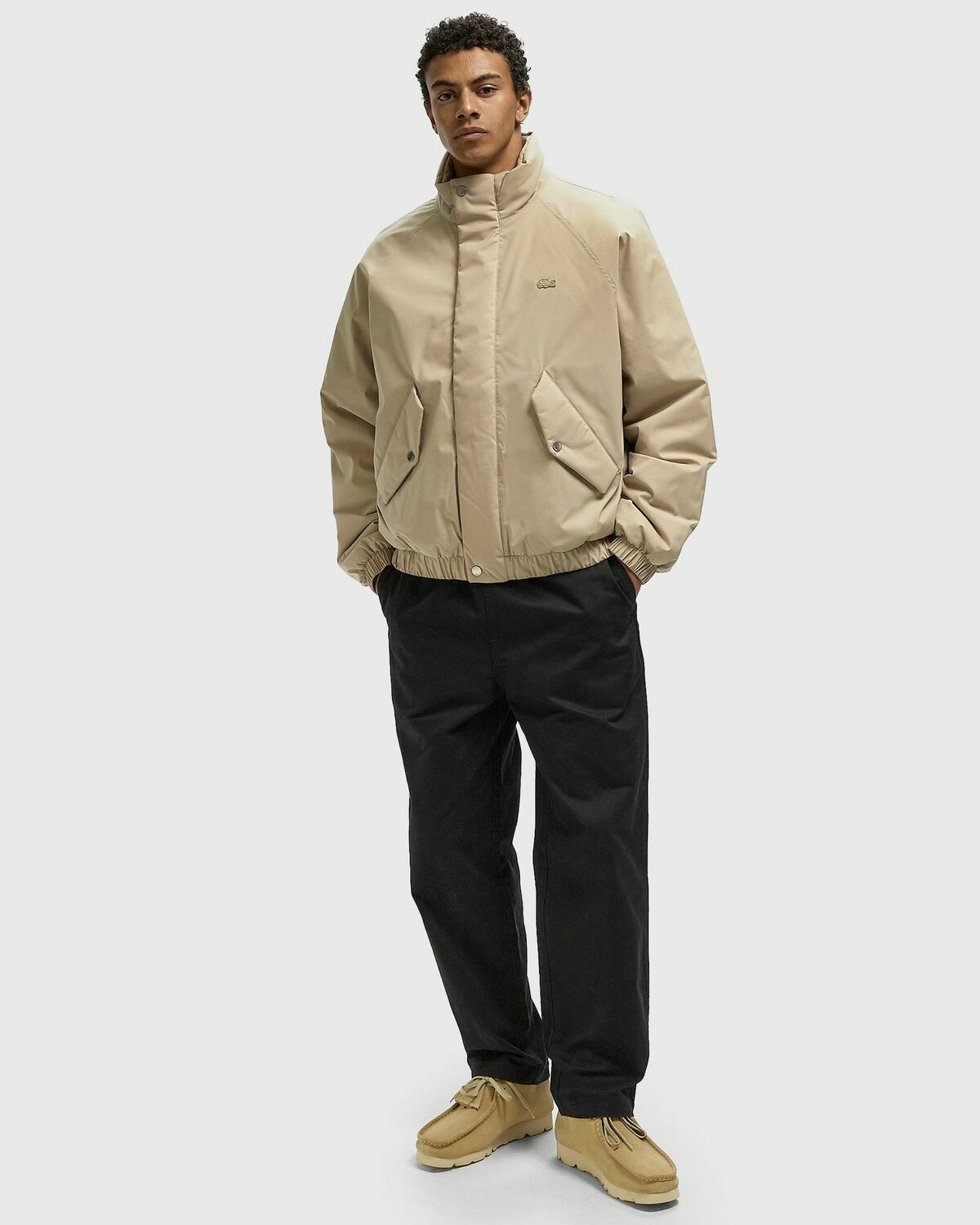 Lacoste BOMBER JACKET Beige Men