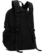 BEAMS PLUS Black Two-Compartment Backpack