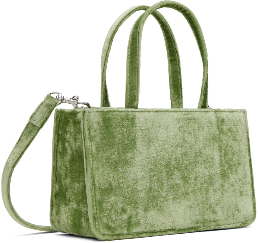Puppets and Puppets Green Small Jeweled Cookie Bag