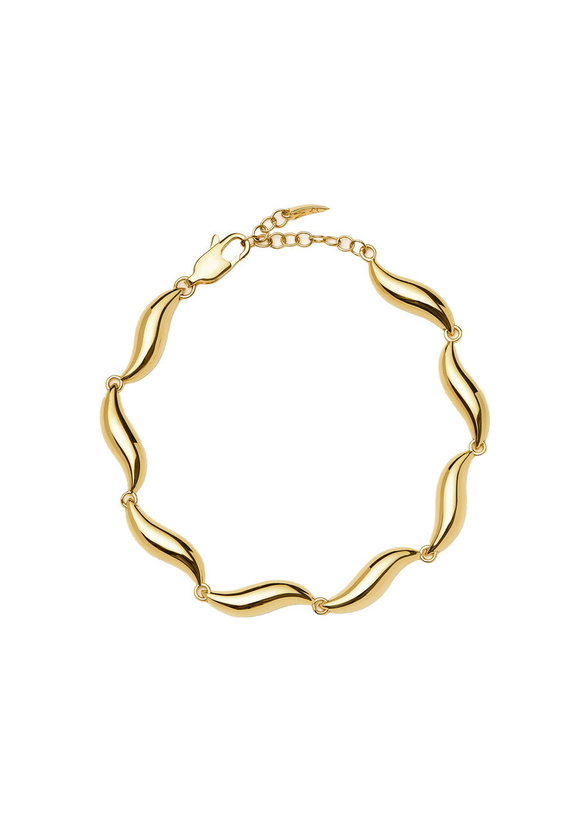 Photo: Missoma Savi Signature 18kt Gold-plated Bracelet