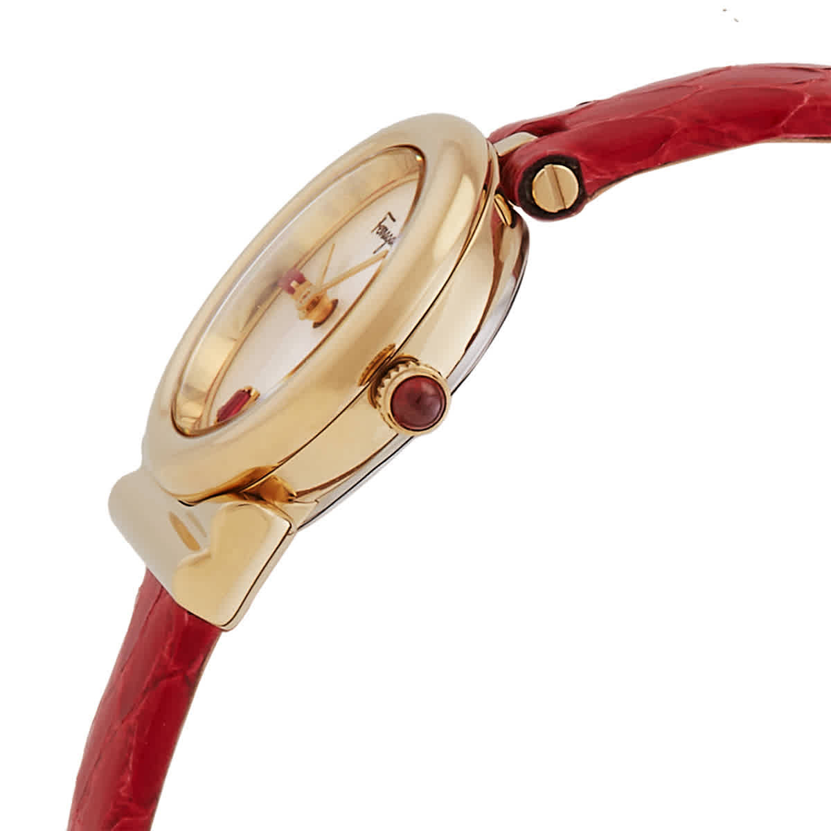 Ferragamo Gancini Quartz Silver Dial Ladies Watch SFUY00122  display picture 3
