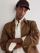 Purdey - Logo-Embroidered Cotton-Corduroy Baseball Cap - Brown