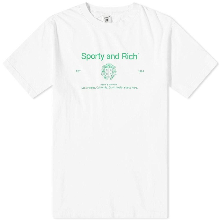 Photo: Sporty & Rich Crest Tee