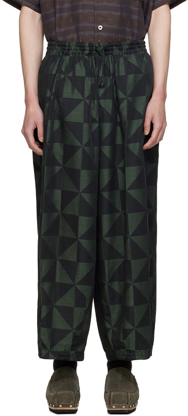 Photo: NEEDLES Green H.D.P. Trousers