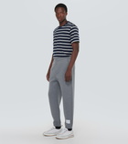 Thom Browne Striped cotton jersey T-shirt