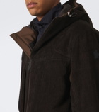 Moncler Grenoble Airolo cotton corduroy ski jacket