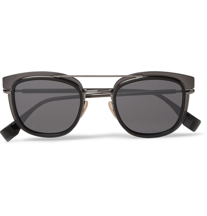 Photo: Fendi - Aviator-Style Acetate Sunglasses - Black