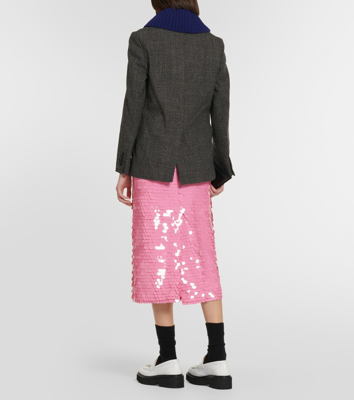 Plan C - Wool and cotton blazer