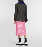 Plan C - Wool and cotton blazer