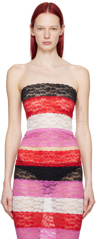 Photo: Sinead Gorey Multicolor Paneled Tank Top